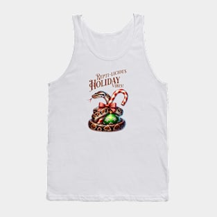 Boa Snake Christmas Tank Top